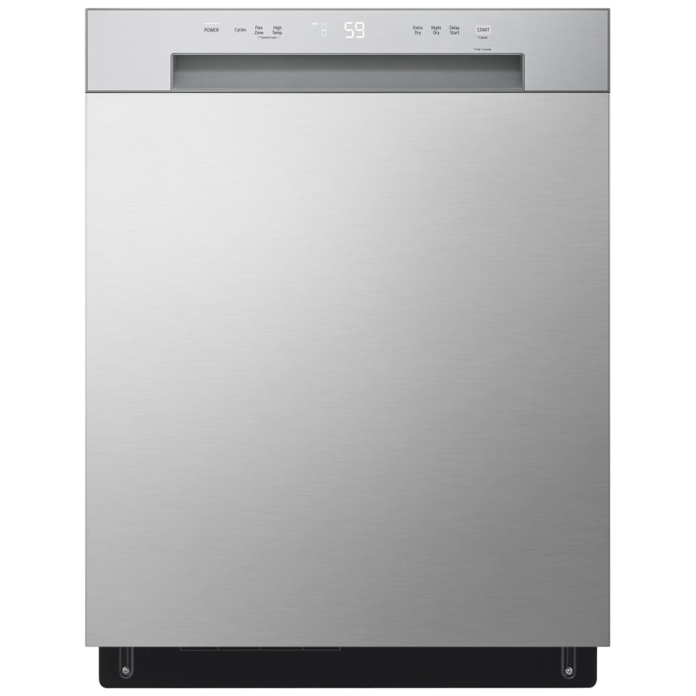 LG LDFC2423V Front Control Dishwasher with LoDecibel Operation and Dynamic Dry™