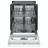 LG LDFC2423W Dishwasher, 24 inch Exterior Width, 52 dB Decibel Level, Full Console, Stainless Interior, 4 Wash Cycles, 15 Capacity (Place Settings), 2 Loading Racks, White colour