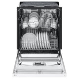 LG LDFC2423W Dishwasher, 24 inch Exterior Width, 52 dB Decibel Level, Full Console, Stainless Interior, 4 Wash Cycles, 15 Capacity (Place Settings), 2 Loading Racks, White colour