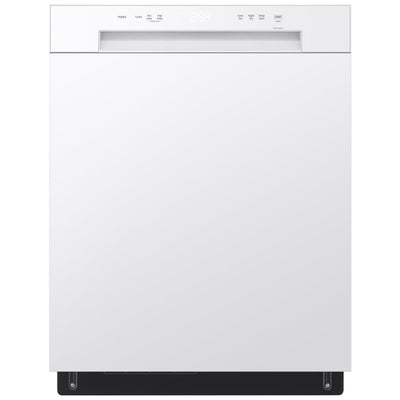 LG LDFC2423W Front Control Dishwasher with LoDecibel Operation and Dynamic Dry™