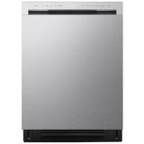 LG LDNFC33LS Dishwasher, 24 inch Exterior Width, 48 dB Decibel Level, Full Console, Stainless Interior, 5 Wash Cycles, 16 Capacity (Place Settings), 3 Loading Racks, Wifi Enabled, Stainless Steel colour