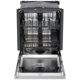 LG LDNFC33LS Dishwasher, 24 inch Exterior Width, 48 dB Decibel Level, Full Console, Stainless Interior, 5 Wash Cycles, 16 Capacity (Place Settings), 3 Loading Racks, Wifi Enabled, Stainless Steel colour