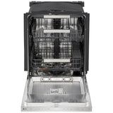 LG LDNPH654S Dishwasher, 24 inch Exterior Width, 44 dB Decibel Level, Fully Integrated, Stainless Interior, 5 Wash Cycles, 16 Capacity (Place Settings), 3 Loading Racks, Wifi Enabled, Stainless Steel colour