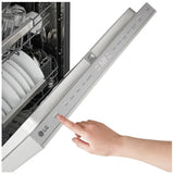 LG LDNPH654S Dishwasher, 24 inch Exterior Width, 44 dB Decibel Level, Fully Integrated, Stainless Interior, 5 Wash Cycles, 16 Capacity (Place Settings), 3 Loading Racks, Wifi Enabled, Stainless Steel colour