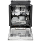 LG LDNPH654S Dishwasher, 24 inch Exterior Width, 44 dB Decibel Level, Fully Integrated, Stainless Interior, 5 Wash Cycles, 16 Capacity (Place Settings), 3 Loading Racks, Wifi Enabled, Stainless Steel colour