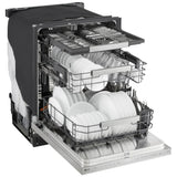 LG LDNPH654S Dishwasher, 24 inch Exterior Width, 44 dB Decibel Level, Fully Integrated, Stainless Interior, 5 Wash Cycles, 16 Capacity (Place Settings), 3 Loading Racks, Wifi Enabled, Stainless Steel colour