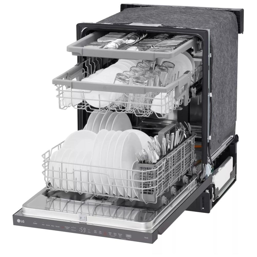 LG LDPH5554D Smart Top Control Dishwasher with QuadWash Pro and 1-hour Wash & Dry