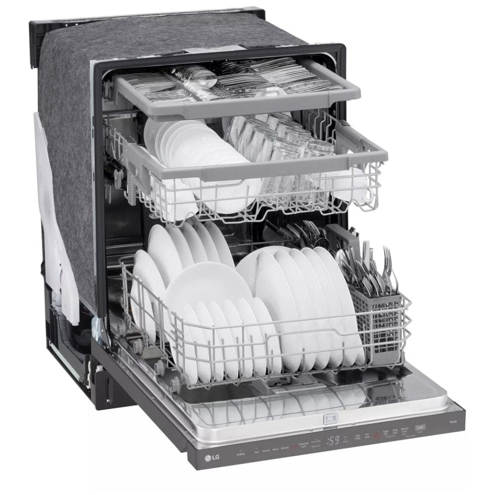 LG LDPH5554D Smart Top Control Dishwasher with QuadWash Pro and 1-hour Wash & Dry