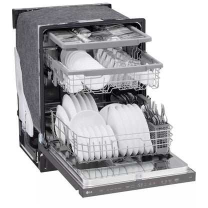 LG LDPH5554D Smart Top Control Dishwasher with QuadWash Pro and 1-hour Wash & Dry