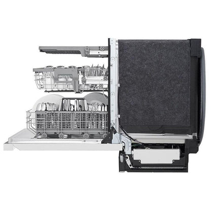 LG LDPN4542W Top Control Dishwasher with QuadWash and 3rd Rack