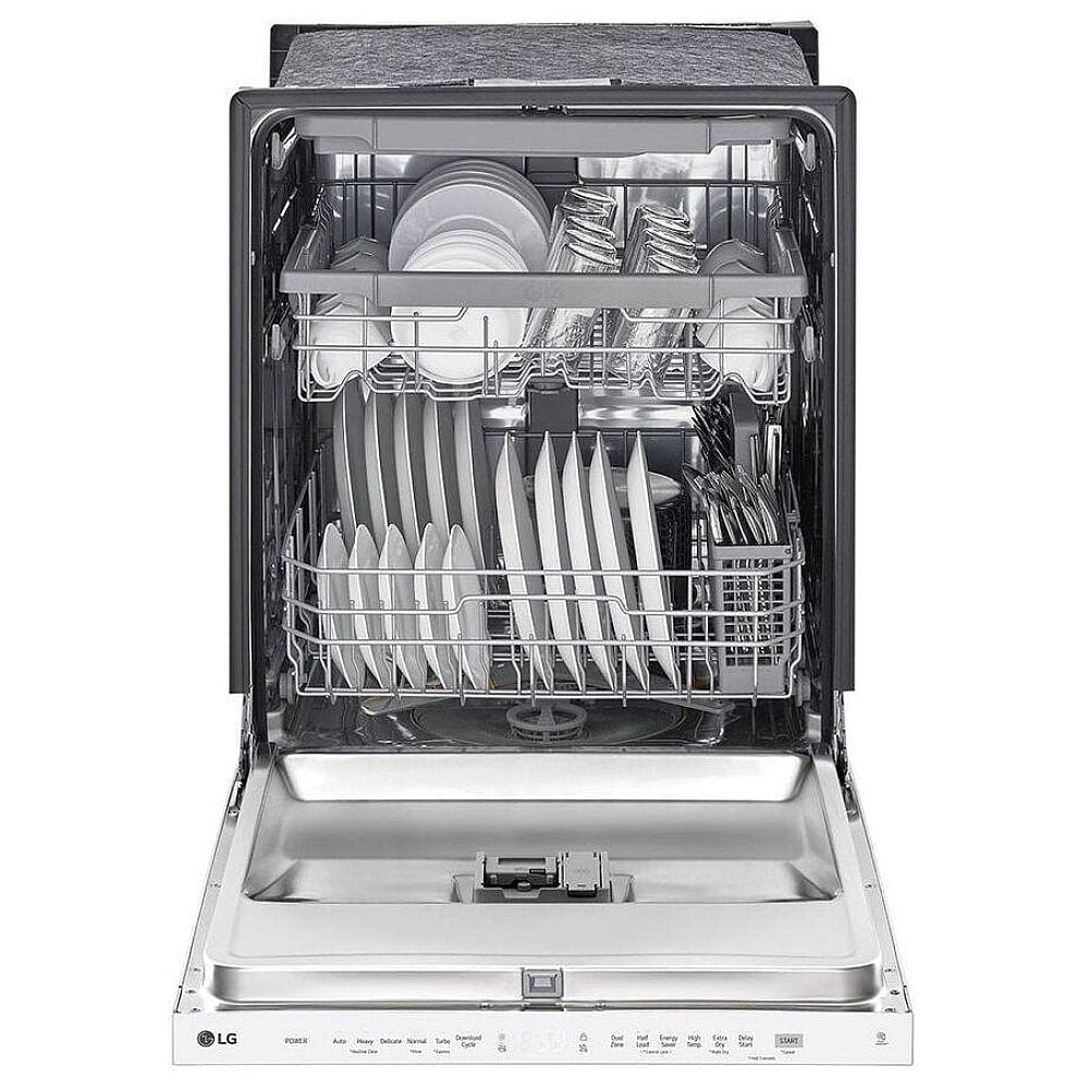 LG LDPN4542W Top Control Dishwasher with QuadWash and 3rd Rack