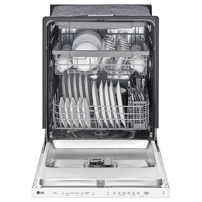 LG LDPN4542W Top Control Dishwasher with QuadWash and 3rd Rack