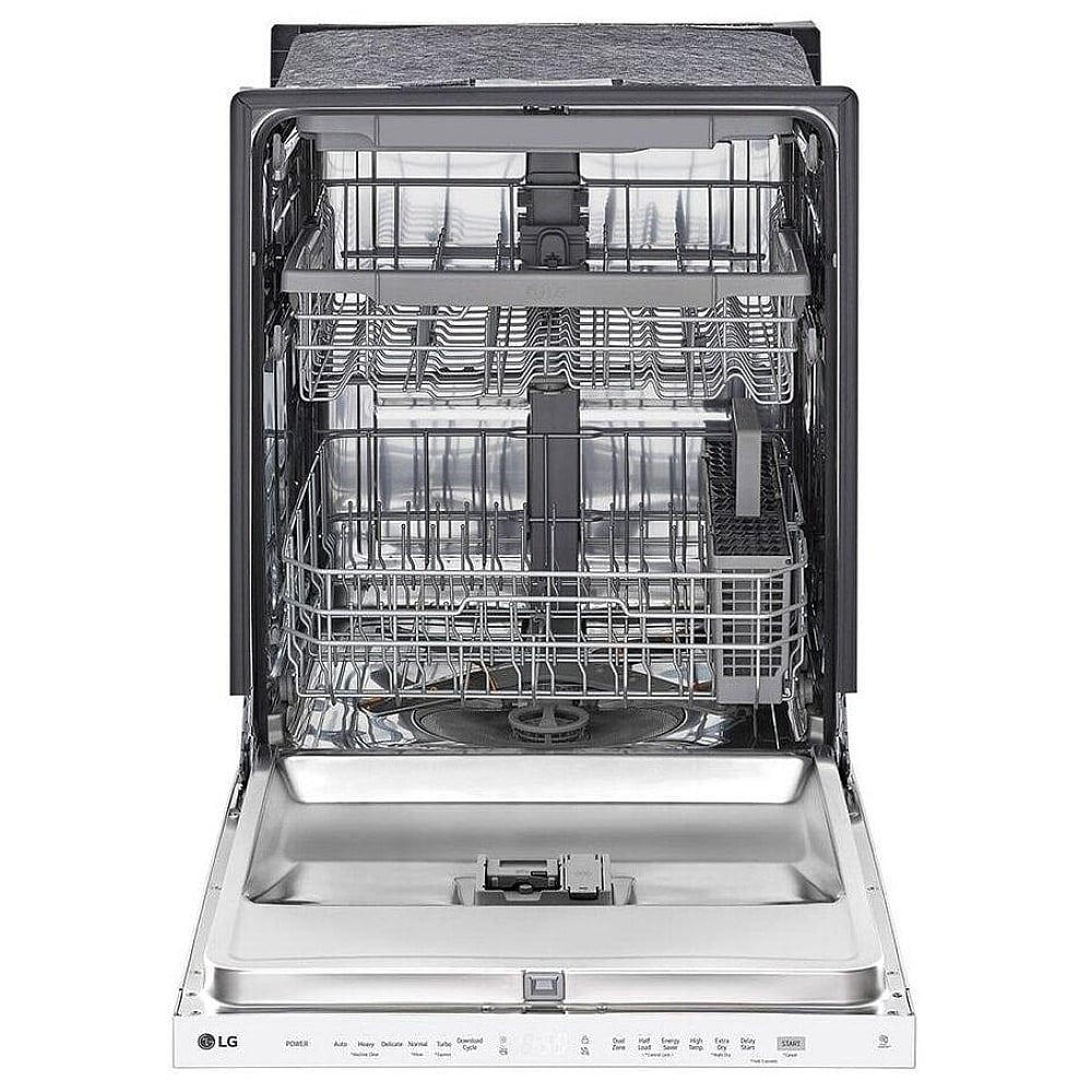 LG LDPN4542W Top Control Dishwasher with QuadWash and 3rd Rack