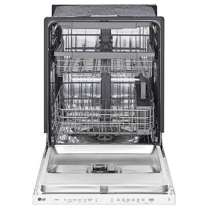 LG LDPN4542W Top Control Dishwasher with QuadWash and 3rd Rack