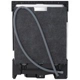 LG LDPN4542W Dishwasher, 24 inch Exterior Width, 48 dB Decibel Level, Fully Integrated, Stainless Interior, 9 Wash Cycles, 15 Capacity (Place Settings), 3 Loading Racks, White colour