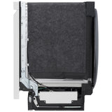 LG LDPN4542W Dishwasher, 24 inch Exterior Width, 48 dB Decibel Level, Fully Integrated, Stainless Interior, 9 Wash Cycles, 15 Capacity (Place Settings), 3 Loading Racks, White colour