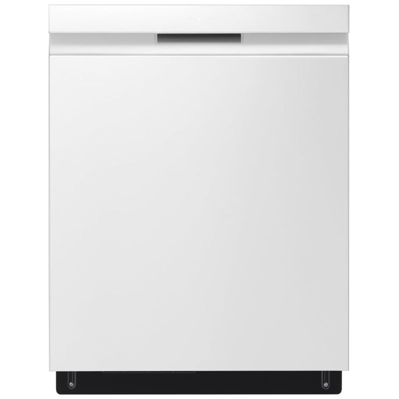 LG LDPN4542W Dishwasher, 24 inch Exterior Width, 48 dB Decibel Level, Fully Integrated, Stainless Interior, 9 Wash Cycles, 15 Capacity (Place Settings), 3 Loading Racks, White colour