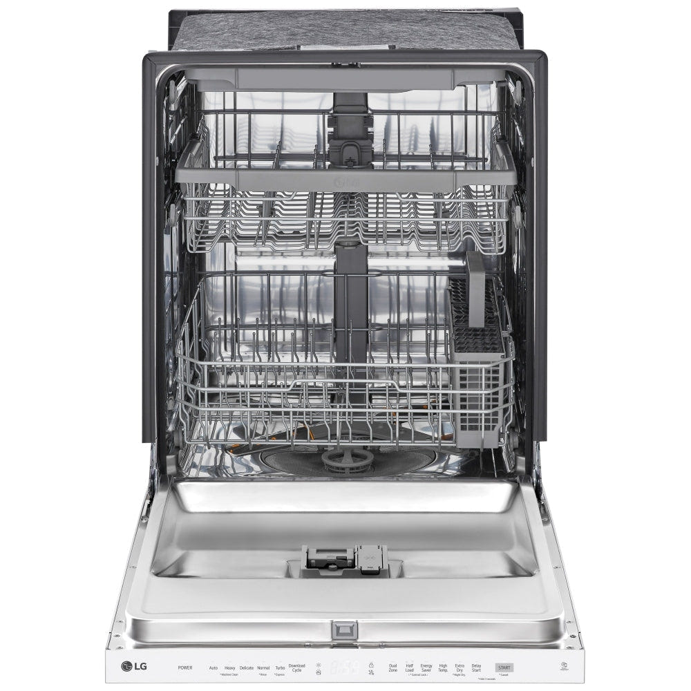 LG LDPN4542W Top Control Dishwasher with QuadWash and 3rd Rack