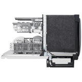 LG LDPN4542W Dishwasher, 24 inch Exterior Width, 48 dB Decibel Level, Fully Integrated, Stainless Interior, 9 Wash Cycles, 15 Capacity (Place Settings), 3 Loading Racks, White colour