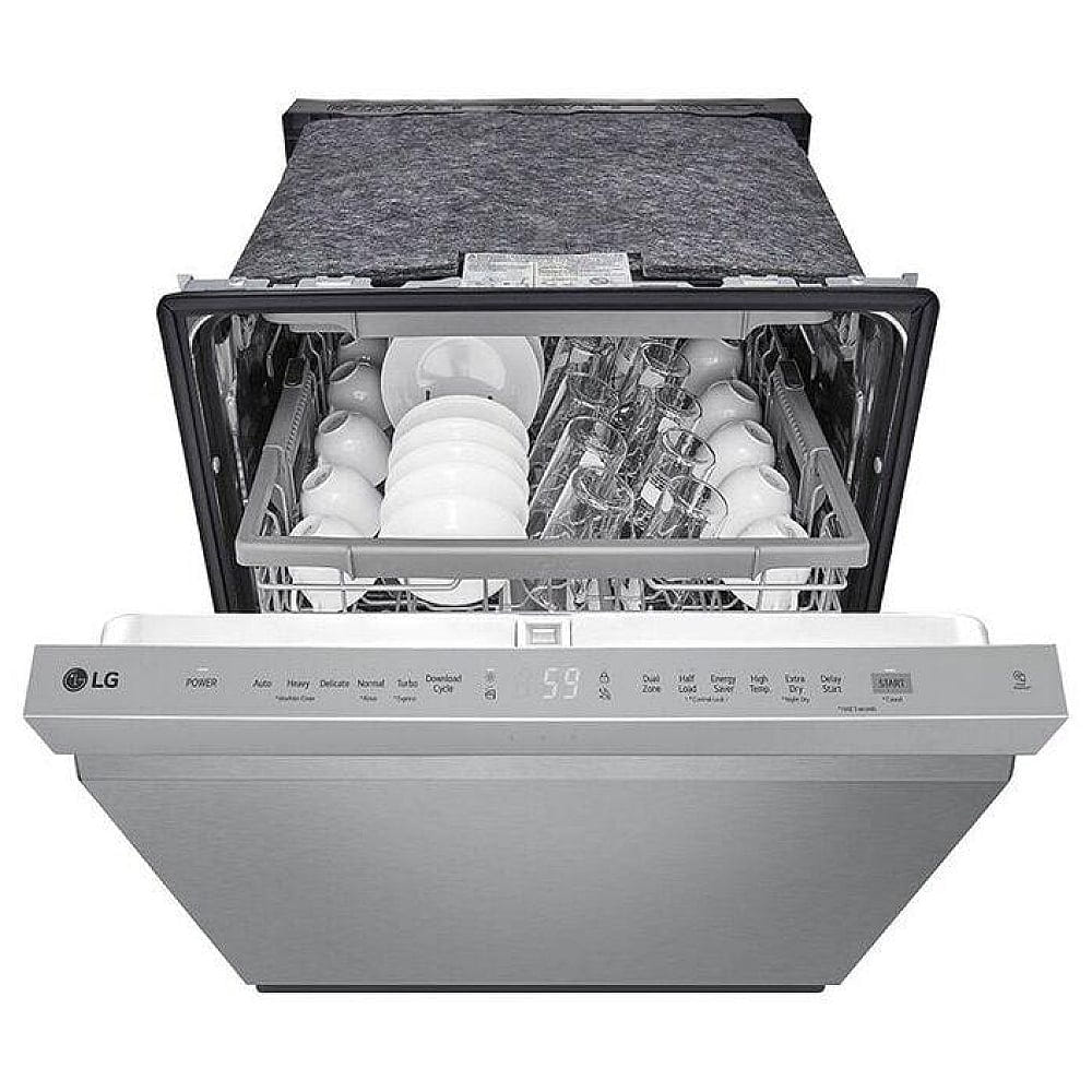 LG LDPN454HT Top Control Dishwasher with QuadWash and 3rd Rack