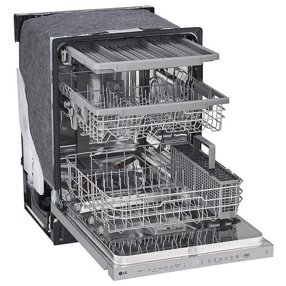 LG LDPN454HT Top Control Dishwasher with QuadWash and 3rd Rack