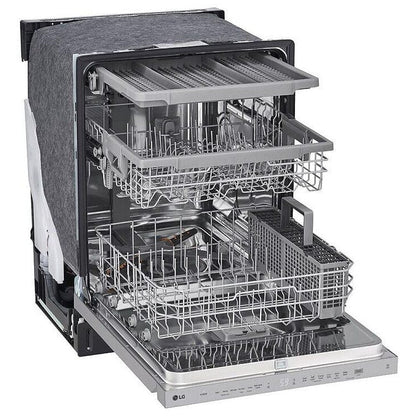 LG LDPN454HT Top Control Dishwasher with QuadWash and 3rd Rack