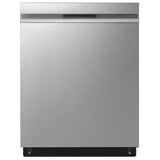 LG LDPN454HT Dishwasher, 24 inch Exterior Width, 48 dB Decibel Level, Fully Integrated, Stainless Interior, 9 Wash Cycles, 15 Capacity (Place Settings), 3 Loading Racks, Stainless Steel colour