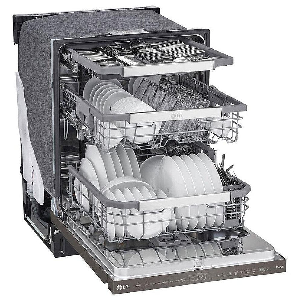 LG Smart Top Control Dishwasher with QuadWash Pro, TrueSteam & Dynamic Dry LDPS6762D