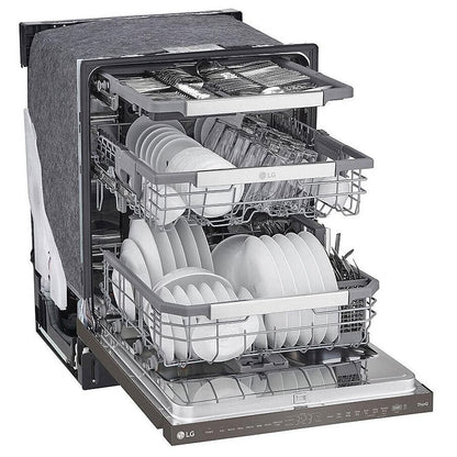 LG Smart Top Control Dishwasher with QuadWash Pro, TrueSteam & Dynamic Dry LDPS6762D