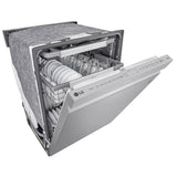 LG LDPS6762S Dishwasher, 24 inch Exterior Width, 44 dB Decibel Level, Fully Integrated, Stainless Interior, 10 Wash Cycles, 15 Capacity (Place Settings), 3 Loading Racks, Wifi Enabled, Stainless Steel colour