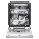 LG LDPS6762S Dishwasher, 24 inch Exterior Width, 44 dB Decibel Level, Fully Integrated, Stainless Interior, 10 Wash Cycles, 15 Capacity (Place Settings), 3 Loading Racks, Wifi Enabled, Stainless Steel colour