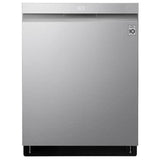 LG LDPS6762S Dishwasher, 24 inch Exterior Width, 44 dB Decibel Level, Fully Integrated, Stainless Interior, 10 Wash Cycles, 15 Capacity (Place Settings), 3 Loading Racks, Wifi Enabled, Stainless Steel colour