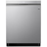 LG LDPS6762S Dishwasher, 24 inch Exterior Width, 44 dB Decibel Level, Fully Integrated, Stainless Interior, 10 Wash Cycles, 15 Capacity (Place Settings), 3 Loading Racks, Wifi Enabled, Stainless Steel colour