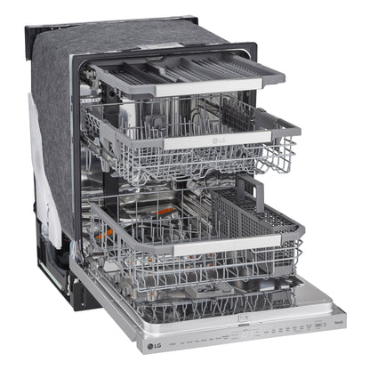 智能顶部控制洗碗机，配备 QuadWash™ Pro、TrueSteam® 和 Dynamic Dry™ LDPS6762S