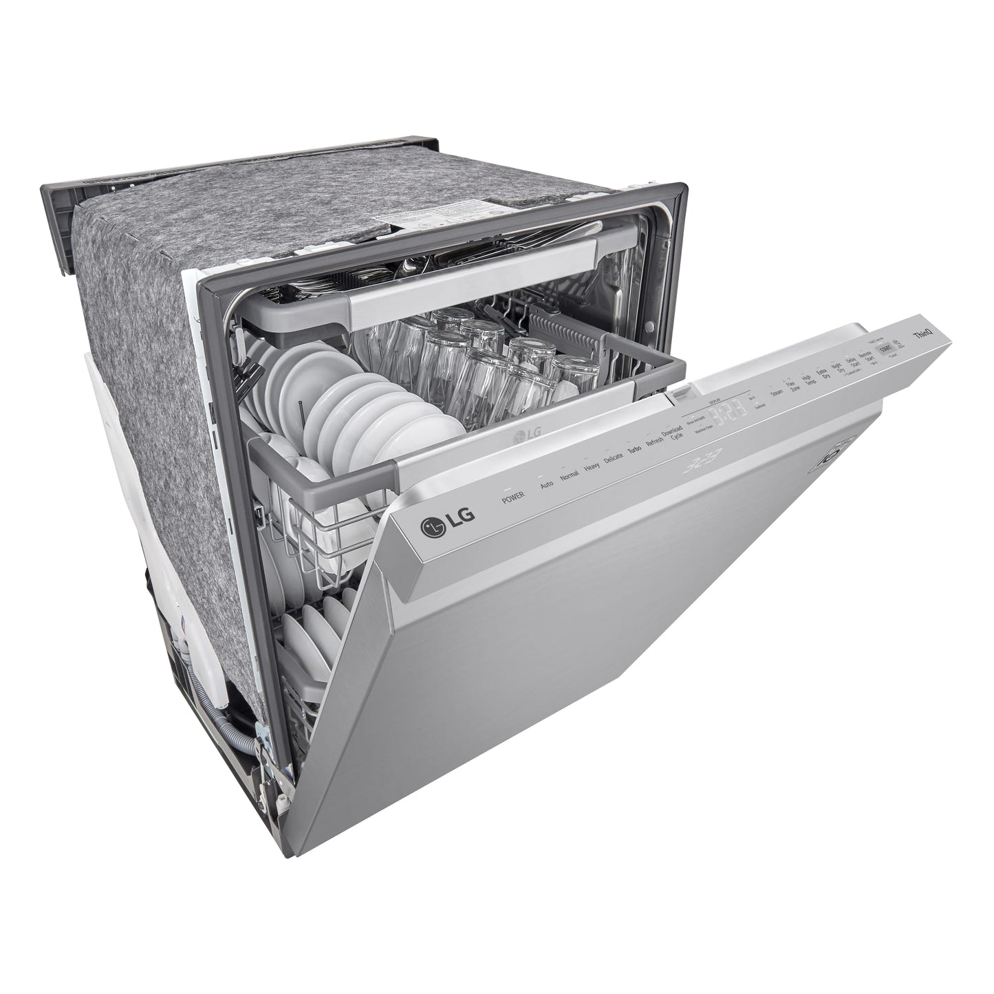 智能顶部控制洗碗机，配备 QuadWash™ Pro、TrueSteam® 和 Dynamic Dry™ LDPS6762S