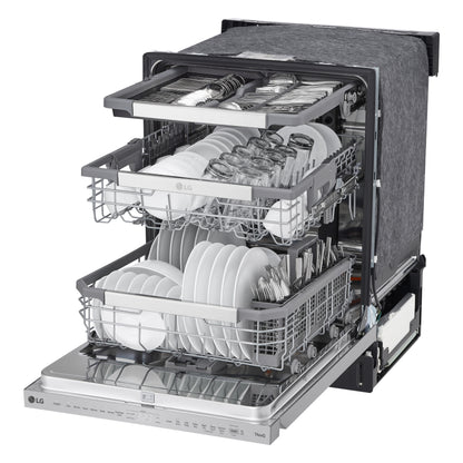智能顶部控制洗碗机，配备 QuadWash™ Pro、TrueSteam® 和 Dynamic Dry™ LDPS6762S