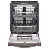 LG LDTH7972D Dishwasher, 24 inch Exterior Width, 42 dB Decibel Level, Fully Integrated, Stainless Interior, 10 Wash Cycles, 15 Capacity (Place Settings), 3 Loading Racks, Black Stainless Steel colour