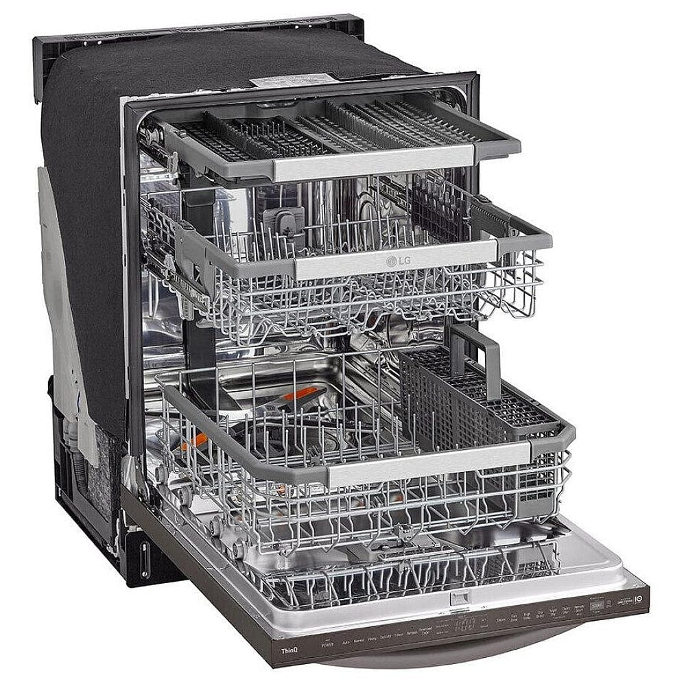 LG Smart Top Control Dishwasher with 1-Hour Wash & Dry, QuadWash Pro, TrueSteam & Dynamic Heat Dry LDTH7972D