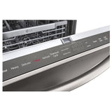 LG LDTH7972D Dishwasher, 24 inch Exterior Width, 42 dB Decibel Level, Fully Integrated, Stainless Interior, 10 Wash Cycles, 15 Capacity (Place Settings), 3 Loading Racks, Black Stainless Steel colour