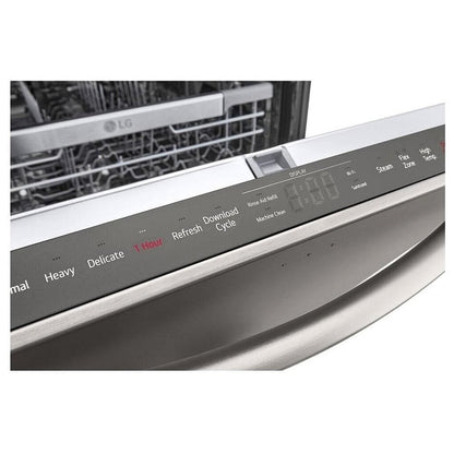LG Smart Top Control Dishwasher with 1-Hour Wash & Dry, QuadWash Pro, TrueSteam & Dynamic Heat Dry LDTH7972D