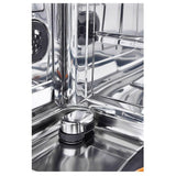 LG LDTH7972D Dishwasher, 24 inch Exterior Width, 42 dB Decibel Level, Fully Integrated, Stainless Interior, 10 Wash Cycles, 15 Capacity (Place Settings), 3 Loading Racks, Black Stainless Steel colour