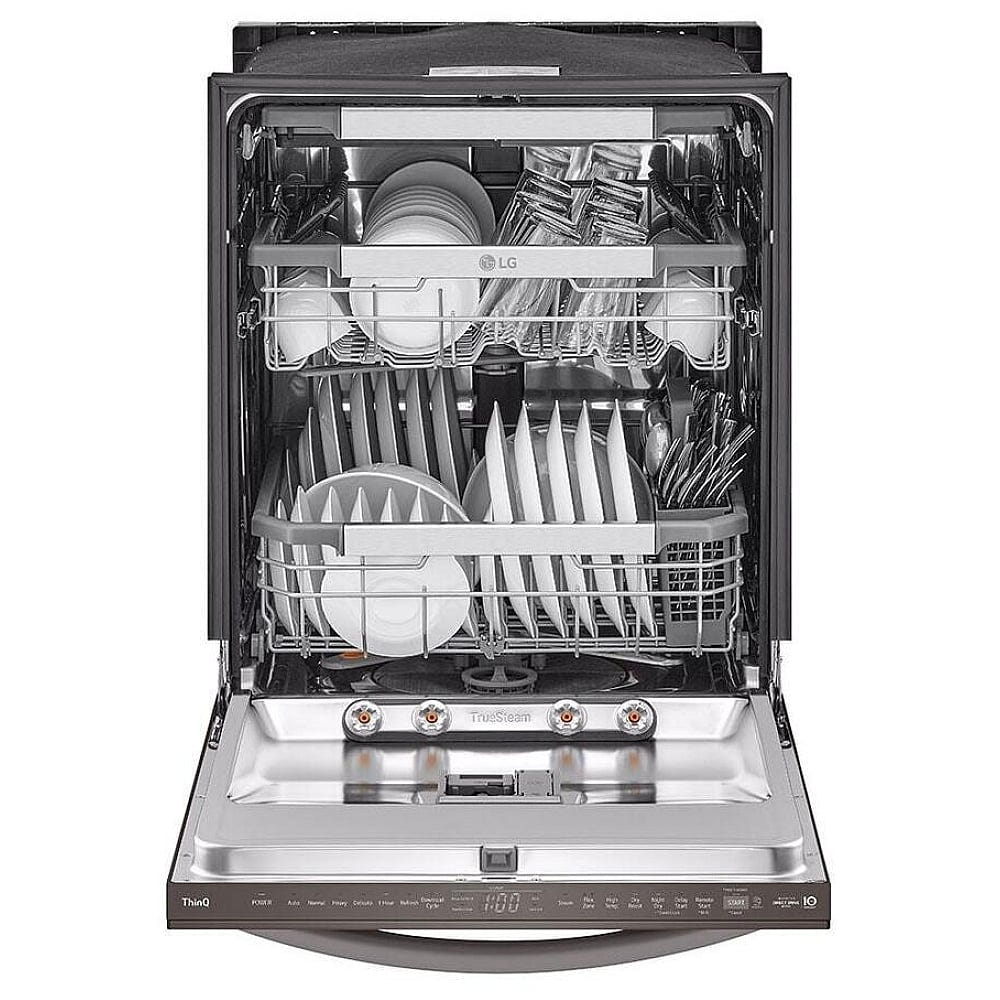 LG Smart Top Control Dishwasher with 1-Hour Wash & Dry, QuadWash Pro, TrueSteam & Dynamic Heat Dry LDTH7972D