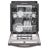 LG LDTH7972D Dishwasher, 24 inch Exterior Width, 42 dB Decibel Level, Fully Integrated, Stainless Interior, 10 Wash Cycles, 15 Capacity (Place Settings), 3 Loading Racks, Black Stainless Steel colour