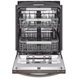LG LDTH7972D Dishwasher, 24 inch Exterior Width, 42 dB Decibel Level, Fully Integrated, Stainless Interior, 10 Wash Cycles, 15 Capacity (Place Settings), 3 Loading Racks, Black Stainless Steel colour