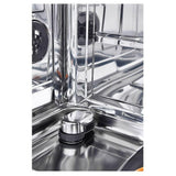 LG LDTH7972S Dishwasher, 24 inch Exterior Width, 42 dB Decibel Level, Fully Integrated, Stainless Interior, 10 Wash Cycles, 15 Capacity (Place Settings), 3 Loading Racks, Wifi Enabled, Stainless Steel colour