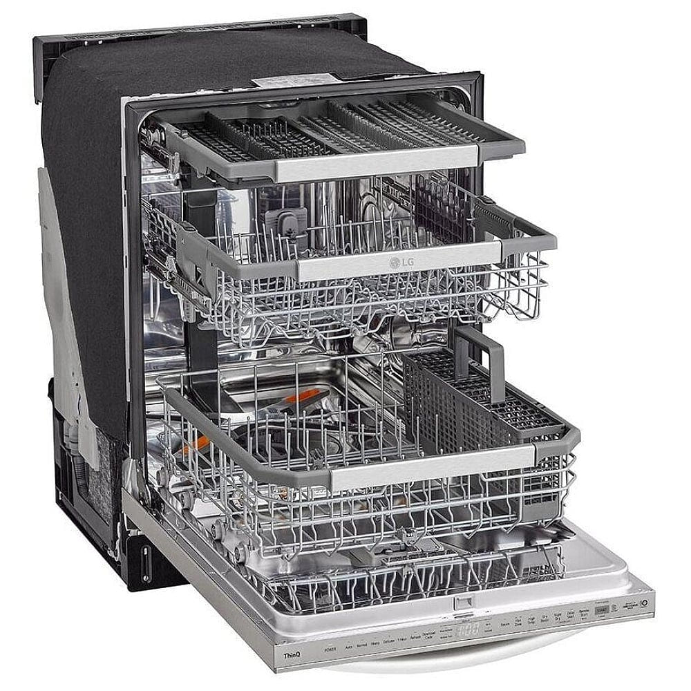 Smart Top Control Dishwasher with 1-Hour Wash & Dry, QuadWash Pro, TrueSteam, and Dynamic Heat Dry LDTH7972S