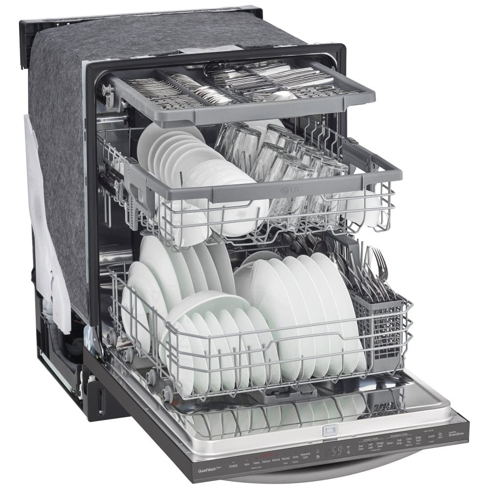 LG LDTS5552D Top Control Wi-Fi Enabled Dishwasher with TrueSteam® and 3rd Rack