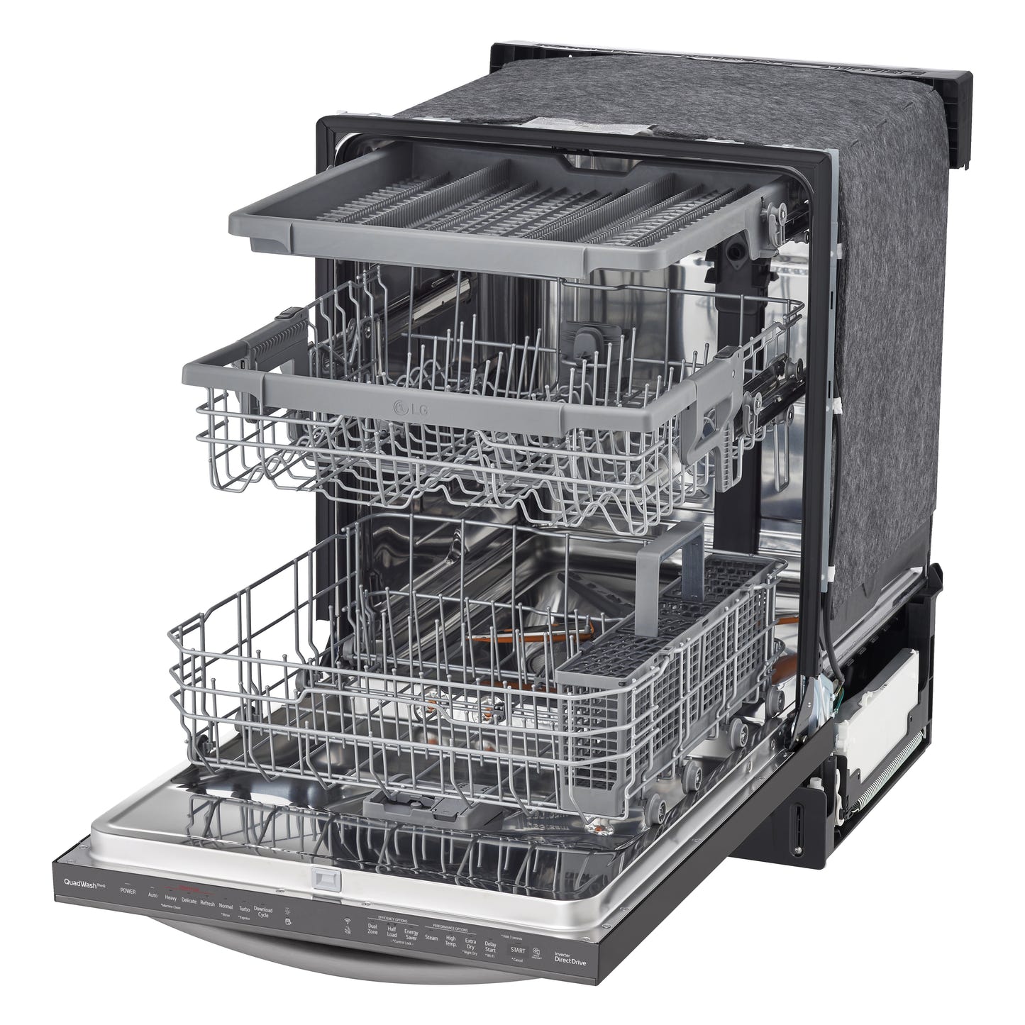 Top Control Wi-Fi Enabled Dishwasher with TrueSteam® and 3rd Rack LDTS5552D