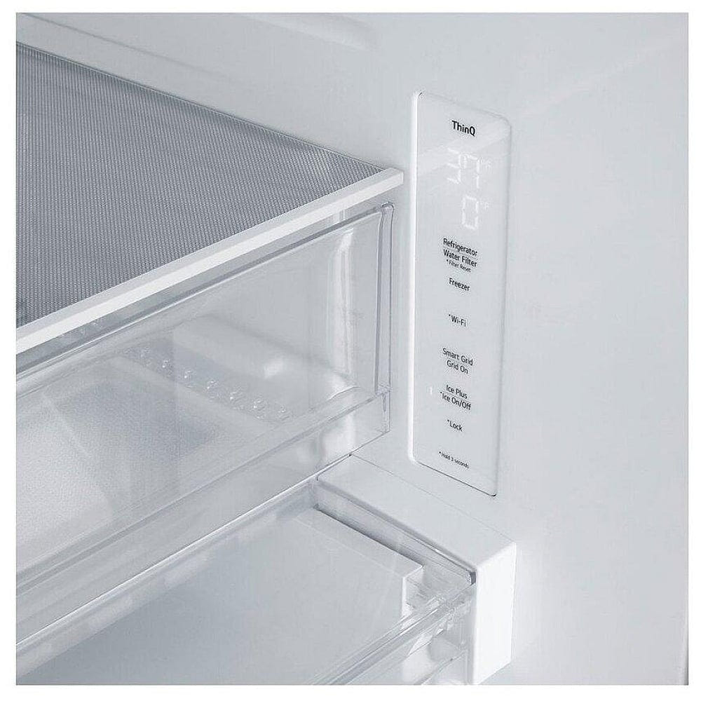 LG LF20C6330S Counter Depth French Door Refrigerator | 20 cu. ft., 3-Door, Counter-Depth MAX