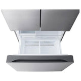 LG LF21C6200S Bottom Freezer Counter Depth French Door Refrigerator, 33 inch Width, 21 cu. ft. Capacity, Counter Depth, Ice Dispenser (Freezer Located), ENERGY STAR Certified, Stainless Steel colour